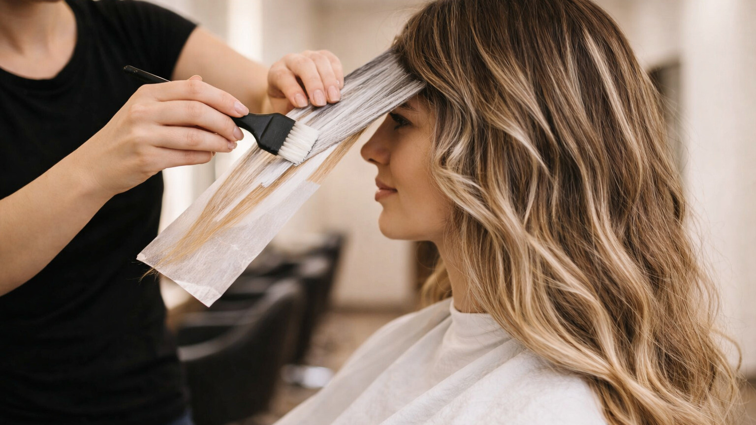 Balayage Behandlung im Haarstudio Nideggen