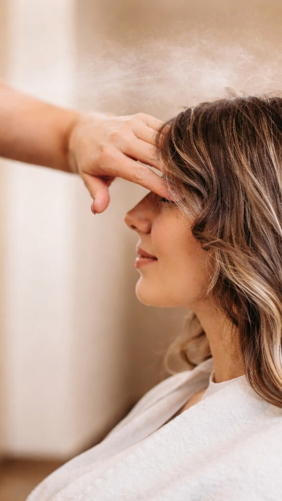 Damenhaarschnitt Styling im Haarstudio Nideggen